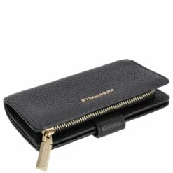 Coccinelle Hochkantbörse Damen Metallic Soft Wallet Medium Noir -Aufbewahrungstasche Geschäft 0 02656675c341739 1280x1280