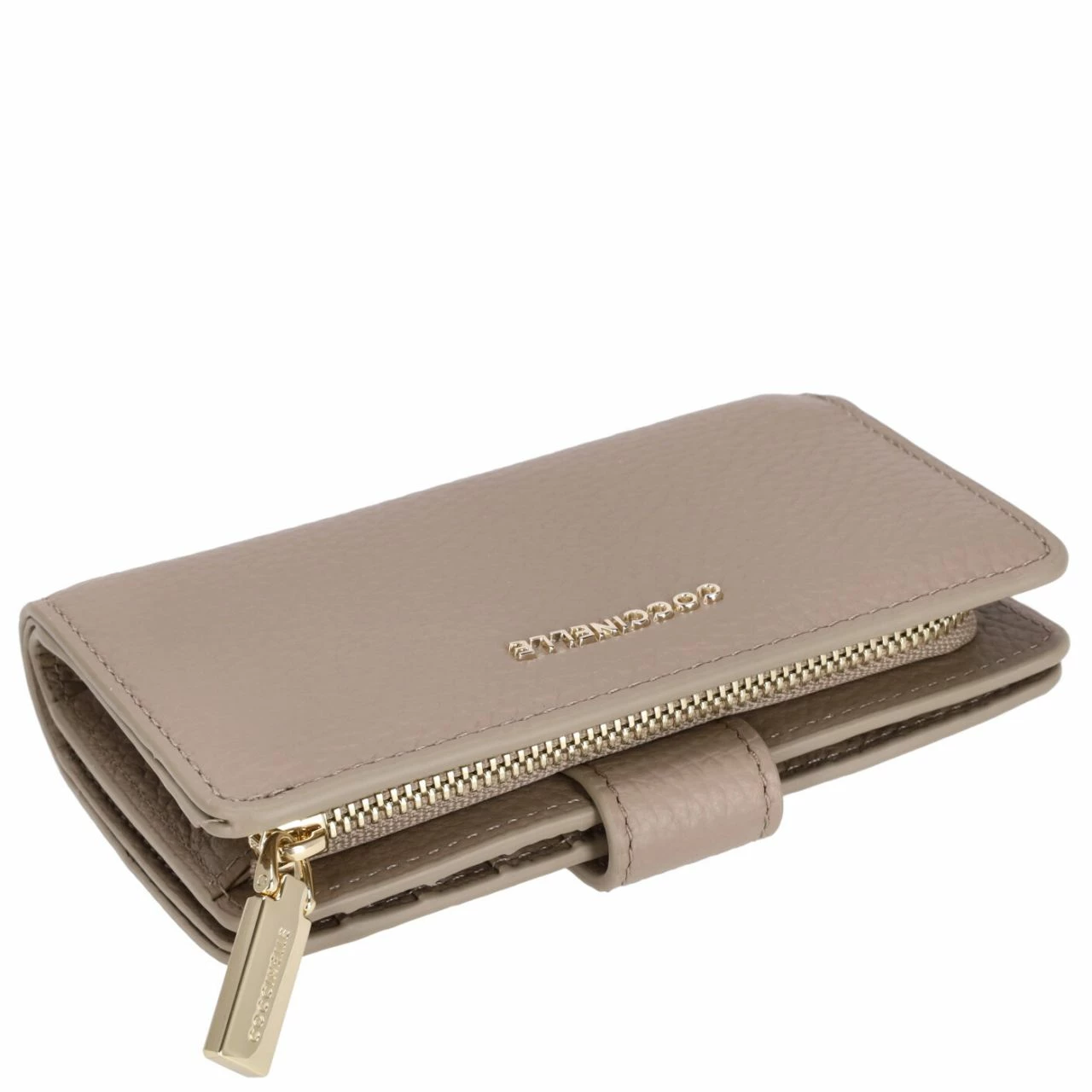 Coccinelle Hochkantbörse Damen Metallic Soft Wallet Medium Warm Taupe 4 Coccinelle Hochkantbörse Damen Metallic Soft Wallet Medium Warm Taupe – Bild 2