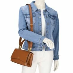 Guess Kurzgriff Tasche Masie Top Handle Flap Cognac -Aufbewahrungstasche Geschäft 0 026567c2b5330a9 1280x1280