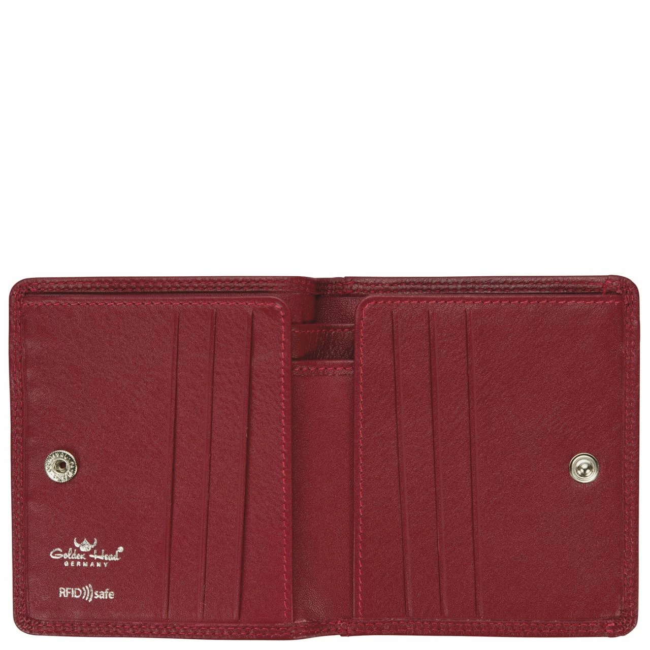 Golden Head Überschlagbörse Damen Polo 11745 Rot 4 Golden Head Überschlagbörse Damen Polo 11745 Rot – Bild 2