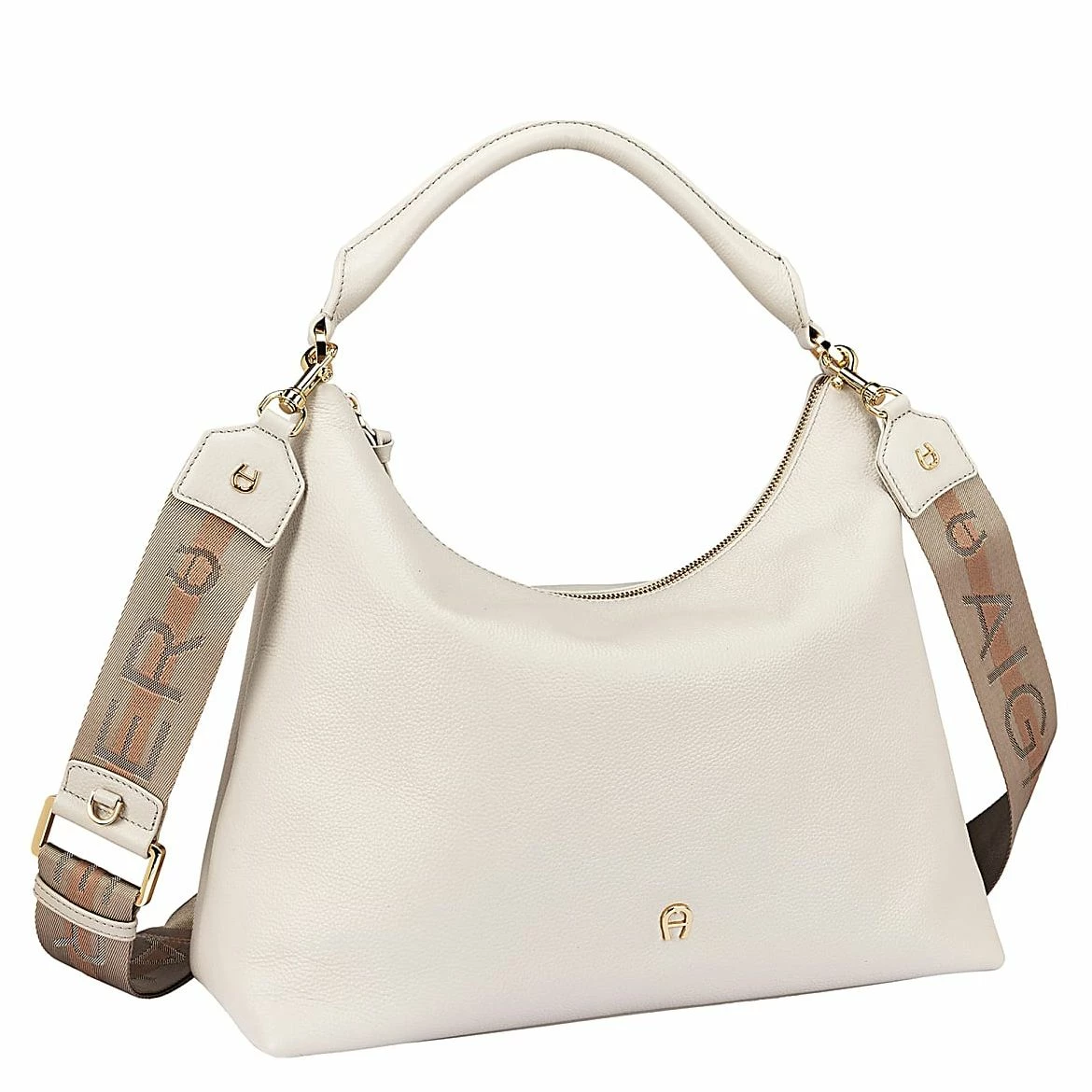 AIGNER Beuteltasche Zita M Pearl White 4 AIGNER Beuteltasche Zita M Pearl White – Bild 2
