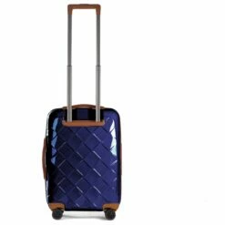 STRATIC Reisetrolley Leather & More S Mit Vortasche 55cm Blue -Aufbewahrungstasche Geschäft 0 02656e5a764638f 1280x1280
