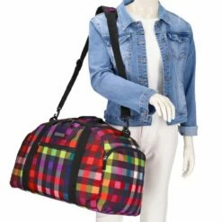 KENORADA Reisetasche SoftLITE Duffle M 31l Multicolorcheck 20 KENORADA Reisetasche SoftLITE Duffle M 31l Multicolorcheck -Aufbewahrungstasche Geschäft 0 02656fb0aca7f08 1280x1280