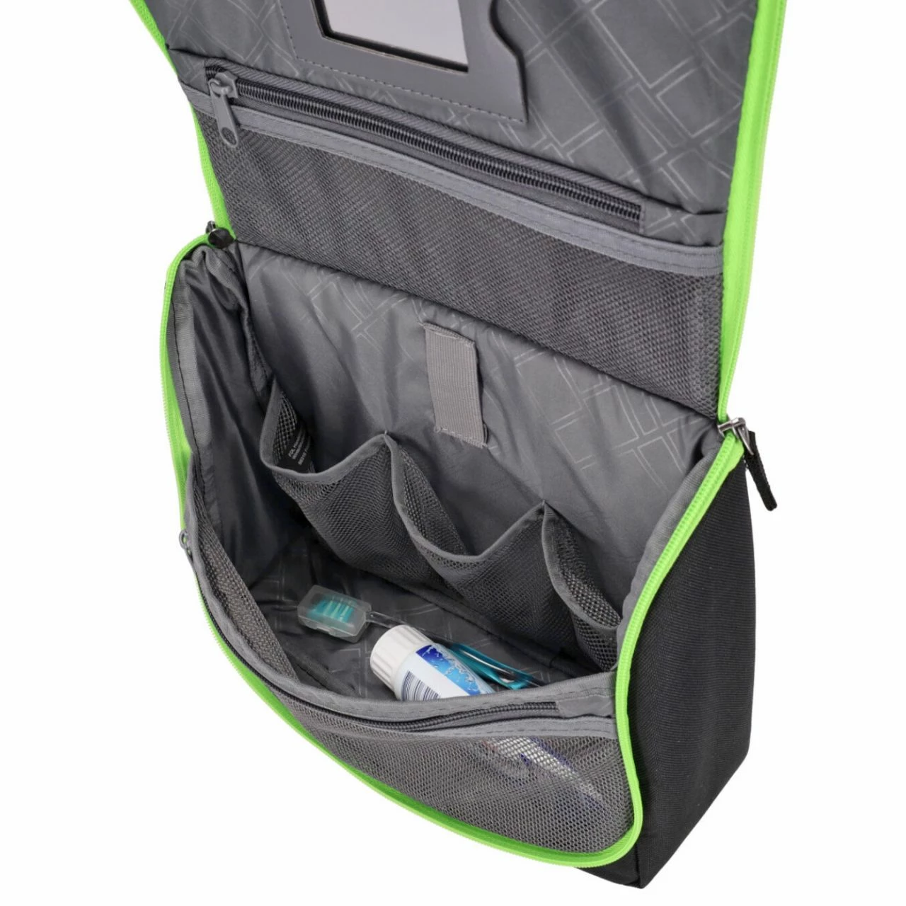 KENORADA Kulturbeutel SoftLITE Bunte Ecken 4 KENORADA Kulturbeutel SoftLITE Bunte Ecken – Bild 2