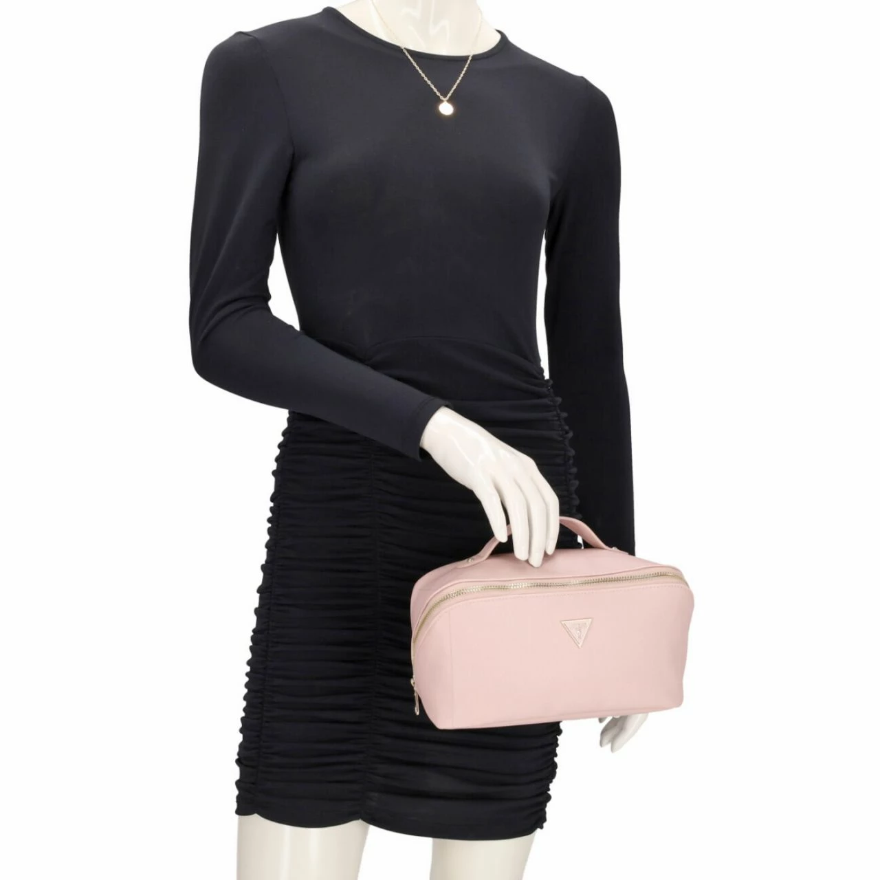 Guess Kulturbeutel Make-up Case Rose 4 Guess Kulturbeutel Make-up Case Rose – Bild 2