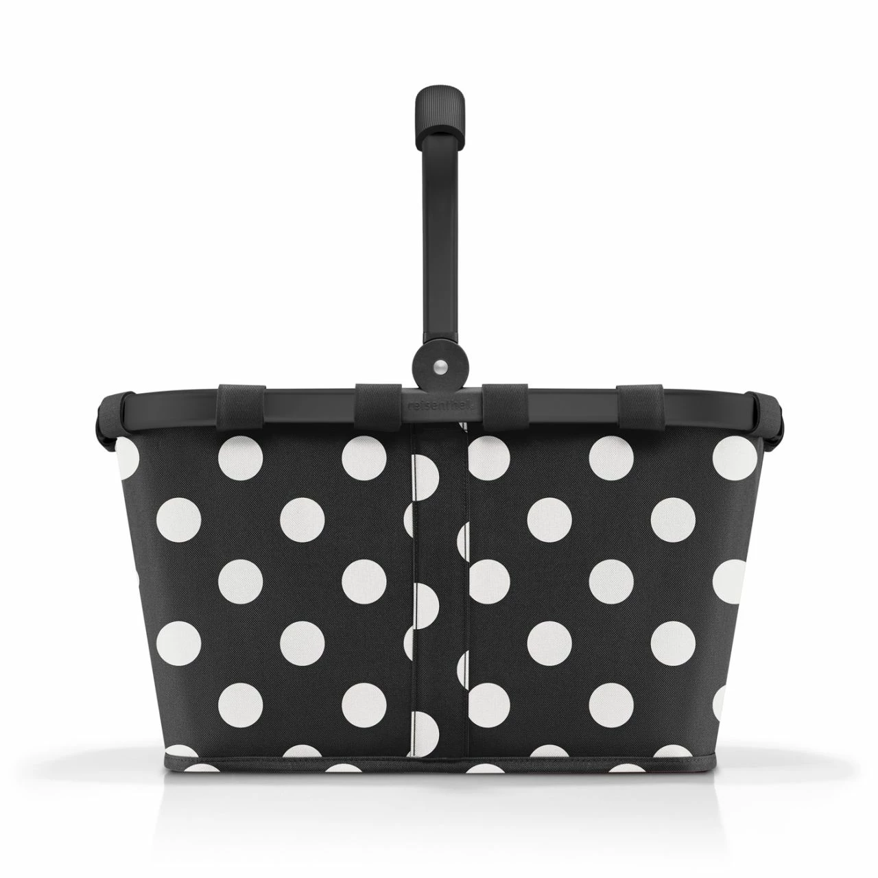 Reisenthel Einkaufskorb Carrybag 22l Dots White 4 Reisenthel Einkaufskorb Carrybag 22l Dots White – Bild 2