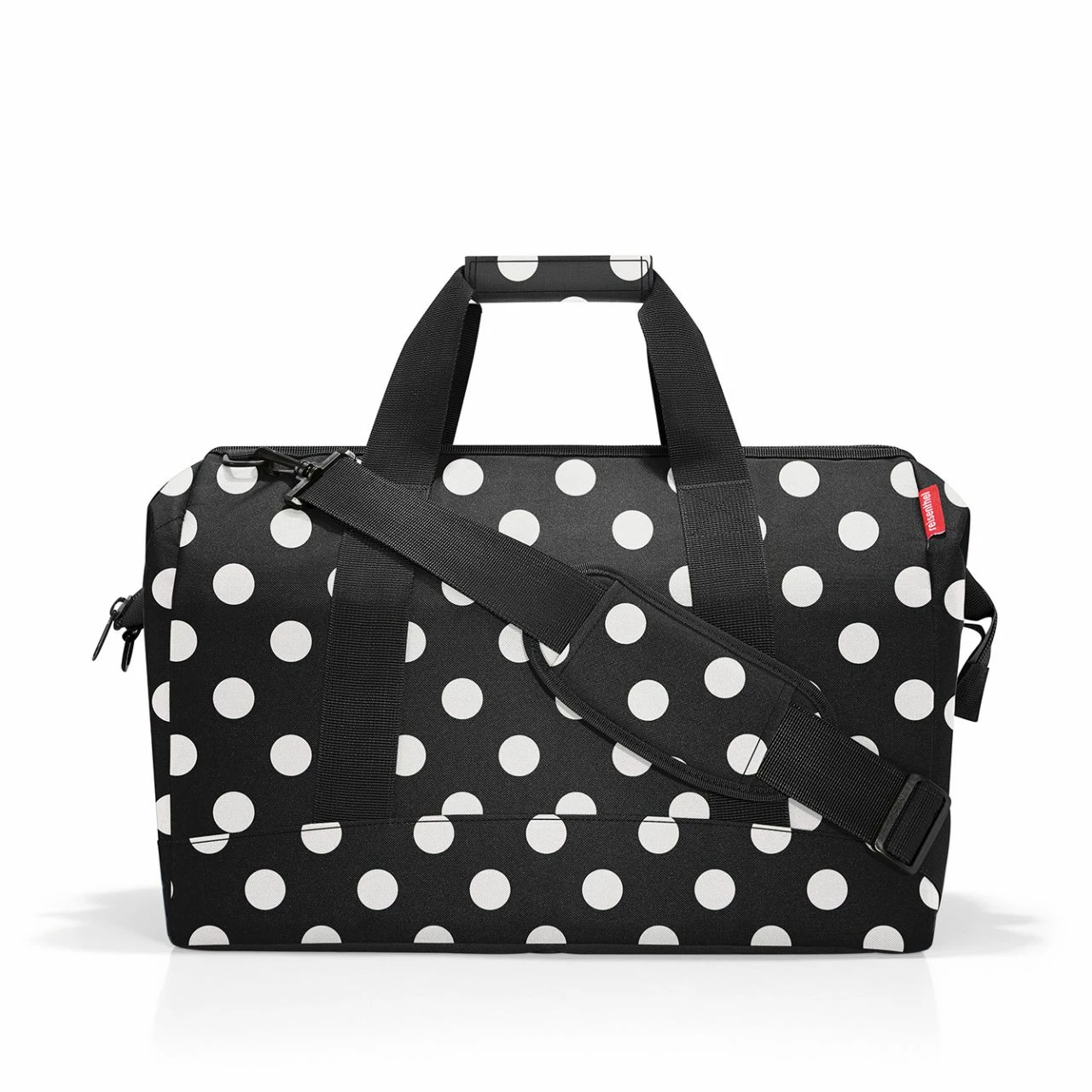 Reisenthel Reisetasche Allrounder L 30l Dots White 4 Reisenthel Reisetasche Allrounder L 30l Dots White – Bild 2