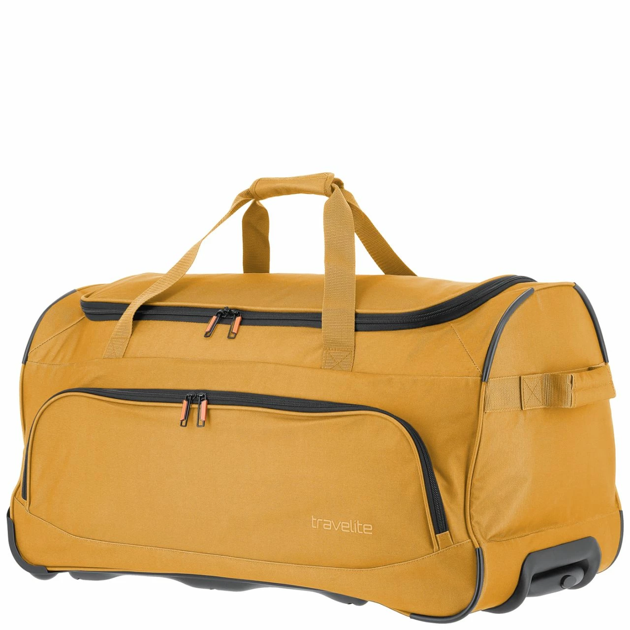 Travelite Reisetasche Mit Rollen Basics Fresh L 89l Gelb 4 Travelite Reisetasche Mit Rollen Basics Fresh L 89l Gelb – Bild 2
