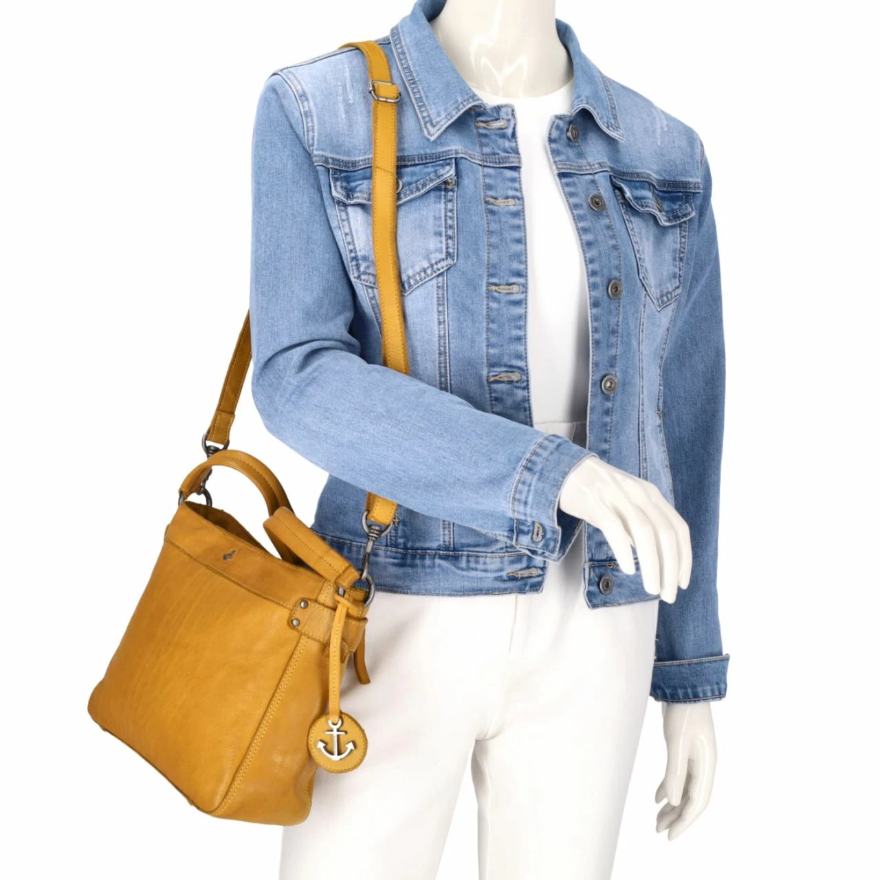 Harbour 2nd Beuteltasche Luisa B3.9951 Oriental Mustard 4 Harbour 2nd Beuteltasche Luisa B3.9951 Oriental Mustard – Bild 2