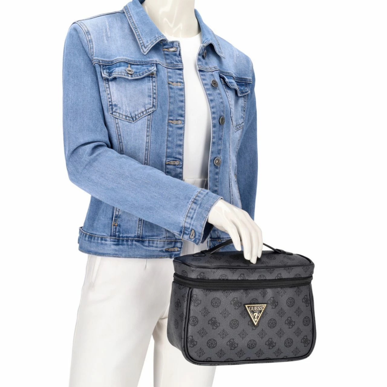 Guess Kosmetikkoffer Wilder Travel Charoal 4 Guess Kosmetikkoffer Wilder Travel Charoal – Bild 2