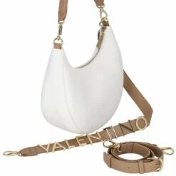 Valentino Beuteltasche Alexia Bianco/cuoio -Aufbewahrungstasche Geschäft 0 0265d7d3005b6c9 1280x1280