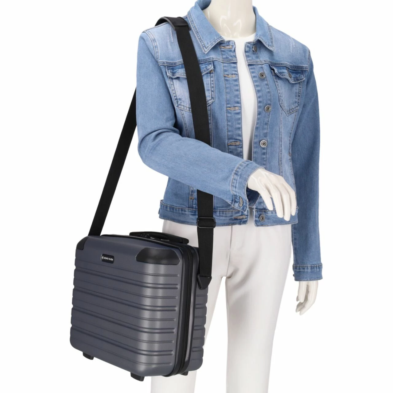 KENORADA Kosmetikkoffer REDWOOD Beauty Case Anthra 4 KENORADA Kosmetikkoffer REDWOOD Beauty Case Anthra – Bild 2