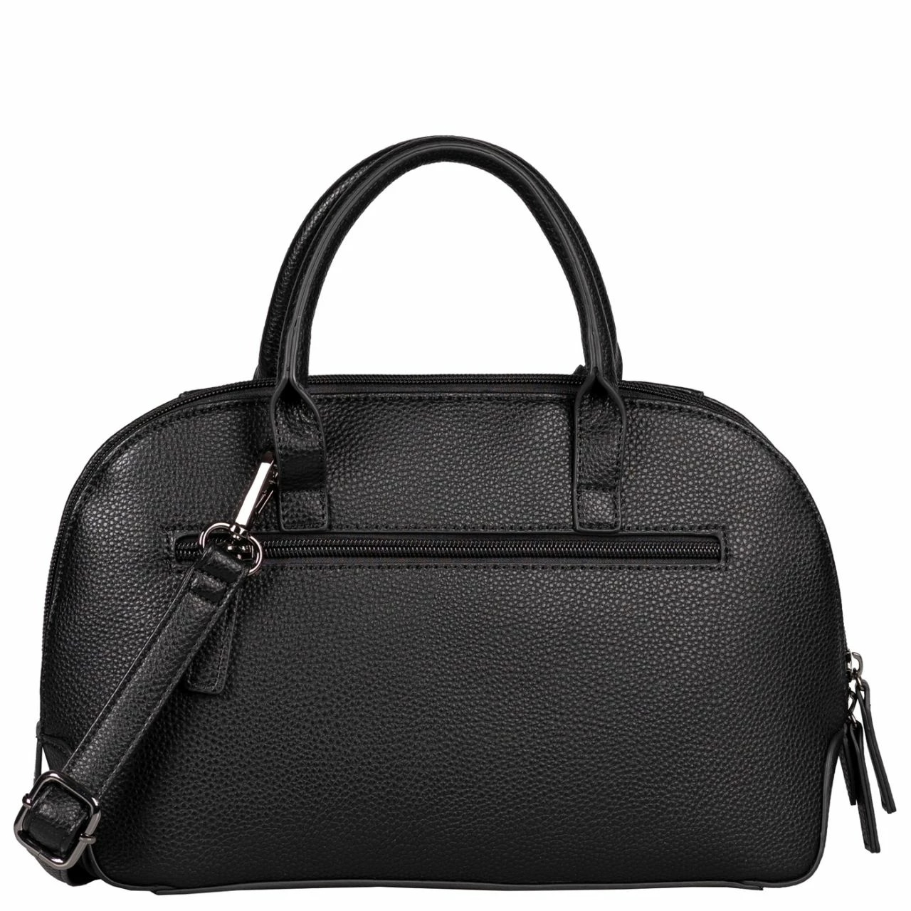 Tom Tailor Kurzgriff Tasche Danielle Bowling Bag Black 4 Tom Tailor Kurzgriff Tasche Danielle Bowling Bag Black – Bild 2