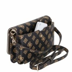 Guess Umhängetasche Loralee XBody Flap Organizer Mocca Logo -Aufbewahrungstasche Geschäft 0 0265e8f5855e588 1280x1280