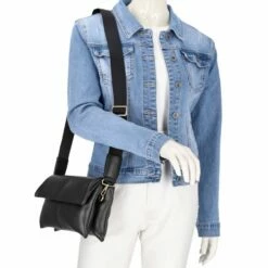 Seidenfelt Manufaktur Umhängetasche Heby Crossbody Black/gold -Aufbewahrungstasche Geschäft 0 0265ea470651faa 1280x1280