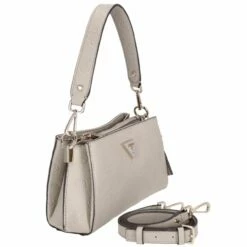 Guess Beuteltasche Jena Girlfriend Shoulder Bag Taupe Logo -Aufbewahrungstasche Geschäft 0 0265f0defb73686 1280x1280