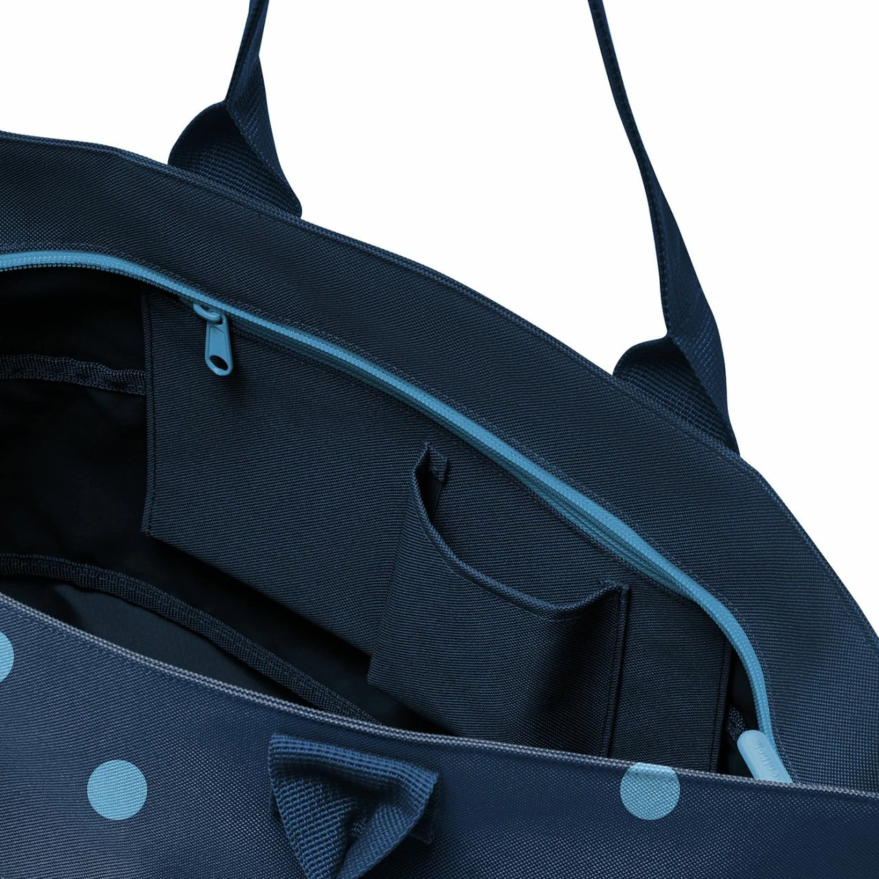 Reisenthel Einkaufsshopper E1 Mixed Dots Blue 5 Reisenthel Einkaufsshopper E1 Mixed Dots Blue – Bild 3