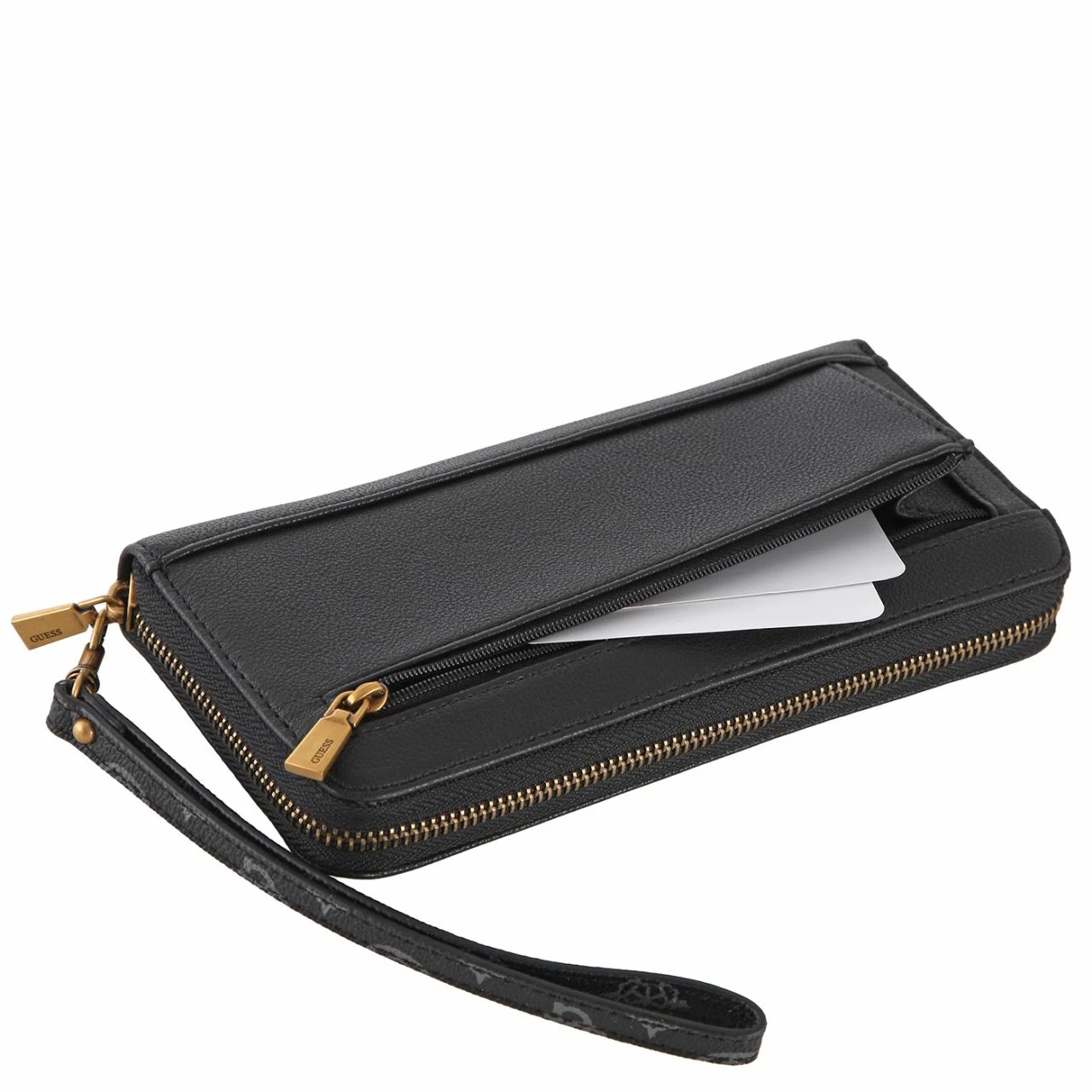 Guess Langbörse Damen Alva SLG Large Zip Around Crem Logo 5 Guess Langbörse Damen Alva SLG Large Zip Around Crem Logo – Bild 3