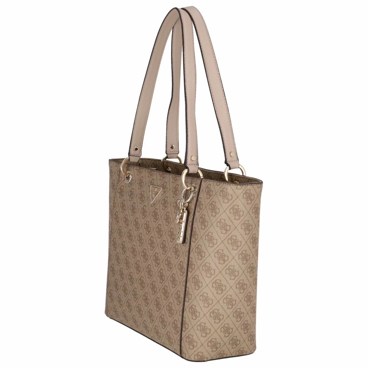 Guess Shopper Noelle Elite Tote Latte Logo 5 Guess Shopper Noelle Elite Tote Latte Logo – Bild 3