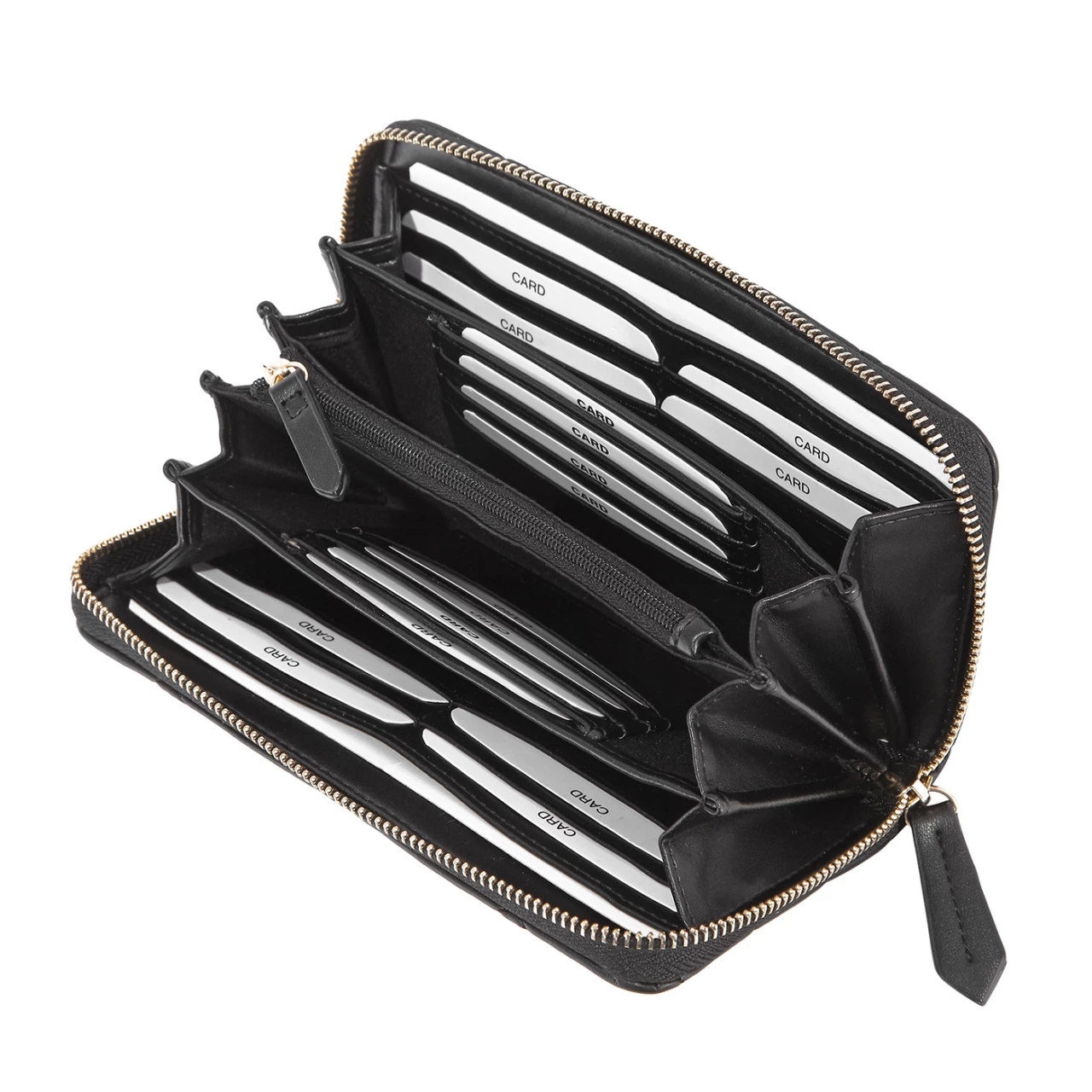 Valentino Langbörse Damen Ocarina Verde 5 Valentino Langbörse Damen Ocarina Verde – Bild 3