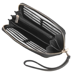 Guess Langbörse Damen Regilla SLG Large Zip Around Black -Aufbewahrungstasche Geschäft 0 0363f6a22664143 1280x1280