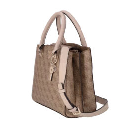 Guess Kurzgriff Tasche Noelle Girlfriend Satchel Latte Logo -Aufbewahrungstasche Geschäft 0 0363f7f71a01429 1280x1280