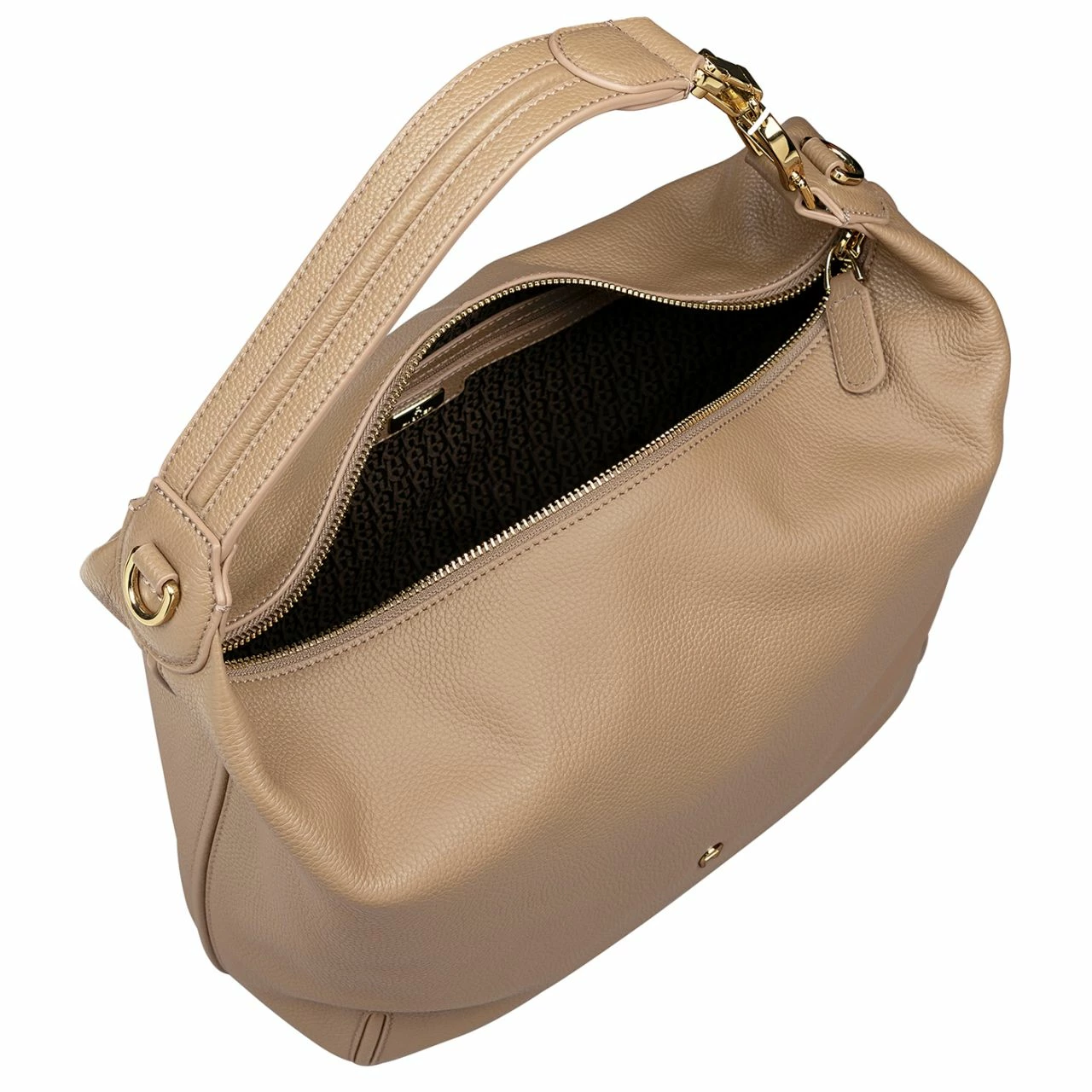 AIGNER Beuteltasche Palermo M Caribou Brown 5 AIGNER Beuteltasche Palermo M Caribou Brown – Bild 3