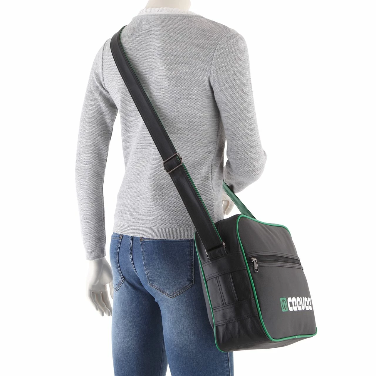 CEEVEE Leather Umhängetasche Retrobag Weiß 5 CEEVEE Leather Umhängetasche Retrobag Weiß – Bild 3