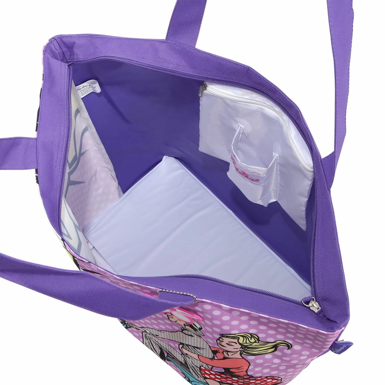 Fabrizio Badetasche 50302 Violett 5 Fabrizio Badetasche 50302 Violett – Bild 3