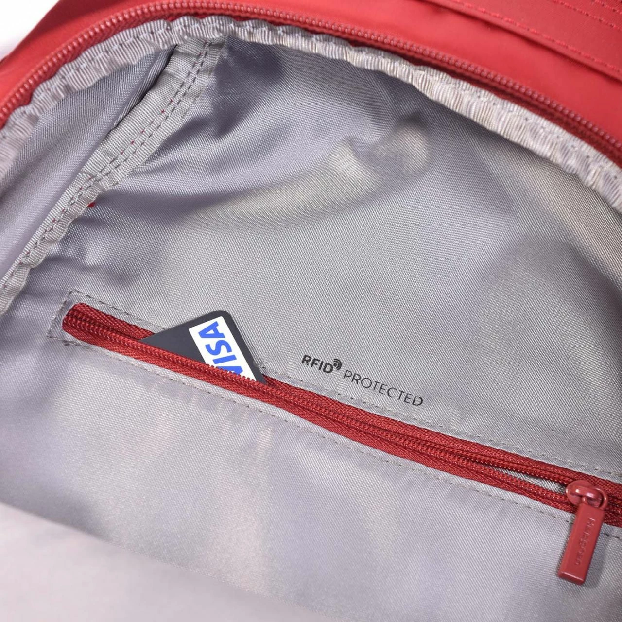 Hedgren Damenrucksack Vogue RFID Sun Dried Tomato 5 Hedgren Damenrucksack Vogue RFID Sun Dried Tomato – Bild 3