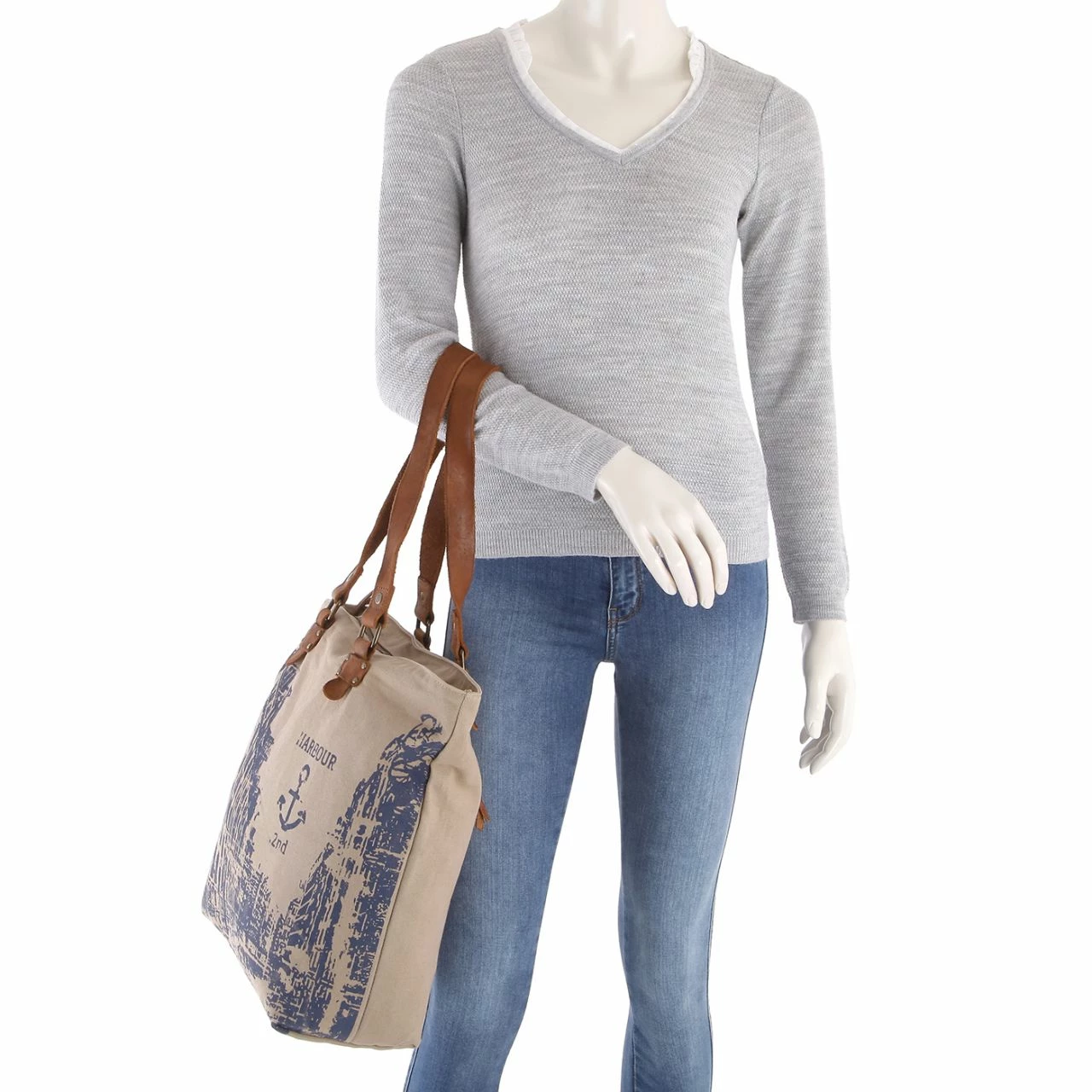 Harbour 2nd Shopper Annen B30437 Olive Green 5 Harbour 2nd Shopper Annen B30437 Olive Green – Bild 3