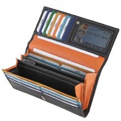 KENORADA Langbörse Damen Elva Black -Aufbewahrungstasche Geschäft 0 03642f70e0c352c 1280x1280