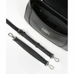 Seidenfelt Manufaktur Kurzgriff Tasche Vrena Black, Metal Silver -Aufbewahrungstasche Geschäft 0 036438c2e2105ea 1280x1280