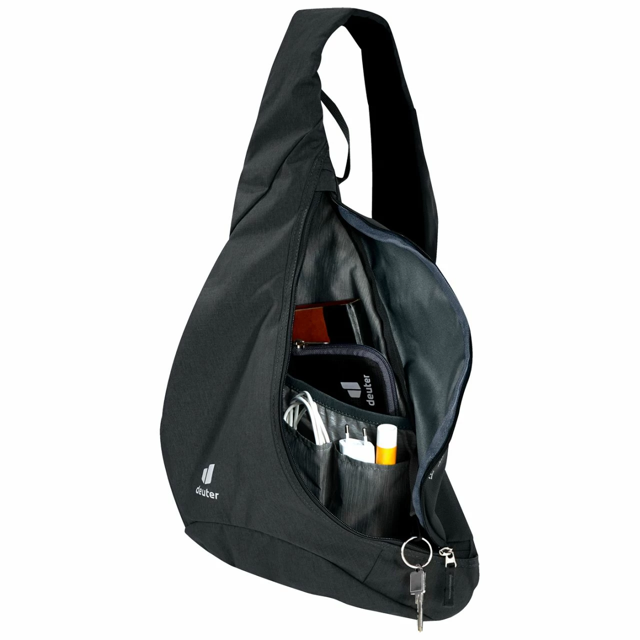 Deuter Umhängetasche Tommy S Black 5 Deuter Umhängetasche Tommy S Black – Bild 3