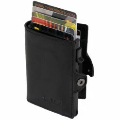 Tony Perotti Kreditkartenetui Furbo Leather RFID Card Holder With Banknote Pocket Black -Aufbewahrungstasche Geschäft 0 03643e0d82f04e6 1280x1280