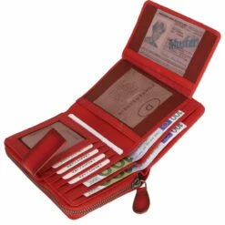 Sattlers & Co. Hochkantbörse Damen Tahani Red -Aufbewahrungstasche Geschäft 0 03643f4283d489a 1280x1280