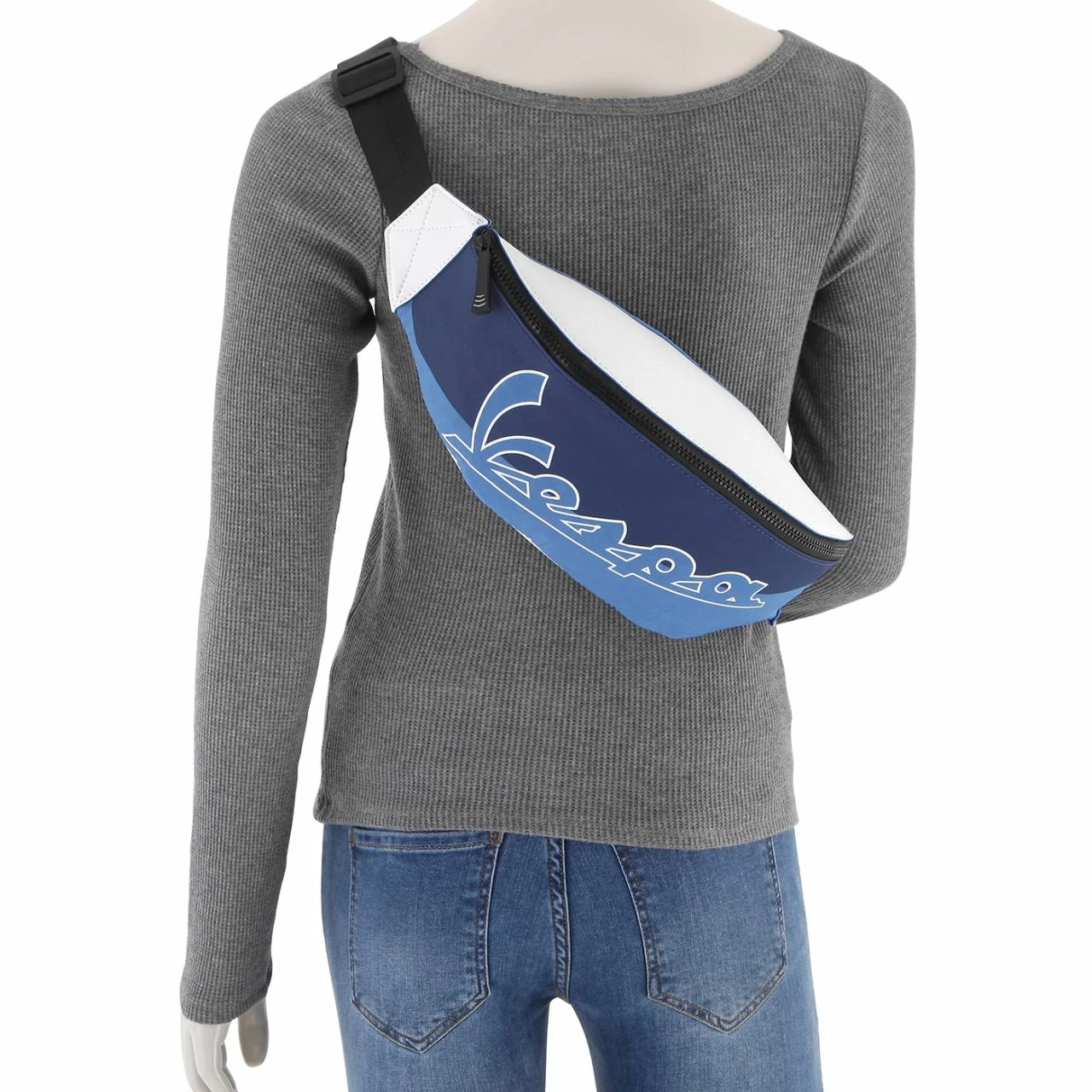 Vespa Bauchtasche Hip-Hop Blue 5 Vespa Bauchtasche Hip-Hop Blue – Bild 3