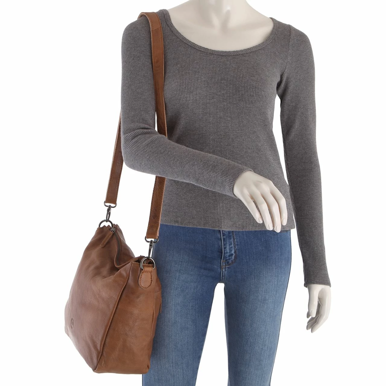 Sattlers & Co. Beuteltasche Escorial Mocca 5 Sattlers & Co. Beuteltasche Escorial Mocca – Bild 3