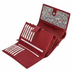 KENORADA Hochkantbörse Damen Jenissei Long Flap Wallet Rot -Aufbewahrungstasche Geschäft 0 036441bd7f15903 1280x1280