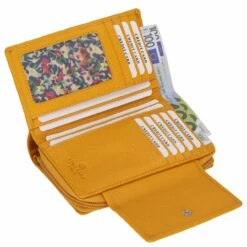 KENORADA Hochkantbörse Damen Mekong Flap Wallet L Yellow -Aufbewahrungstasche Geschäft 0 036459734f8aa28 1280x1280
