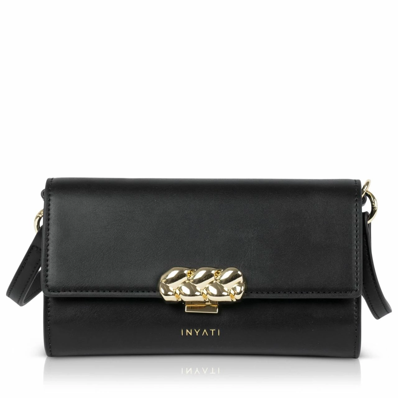 Inyati Umhängetasche Leeni Crossbody Black - Silver 5 Inyati Umhängetasche Leeni Crossbody Black - Silver – Bild 3