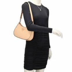 Guess Beuteltasche Noelle Top Zip Shoulder Bag Apricot Cream -Aufbewahrungstasche Geschäft 0 03646e891b8d4b4 1280x1280