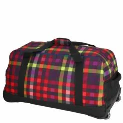 KENORADA Reisetasche Mit Rollen Rainbow Duffle L Multicolorcheck -Aufbewahrungstasche Geschäft 0 03647fda17a3a5e 1280x1280