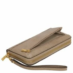 Guess Langbörse Damen Katey SLG Large Zip Around Dark Taupe -Aufbewahrungstasche Geschäft 0 036480ff912ed50 1280x1280