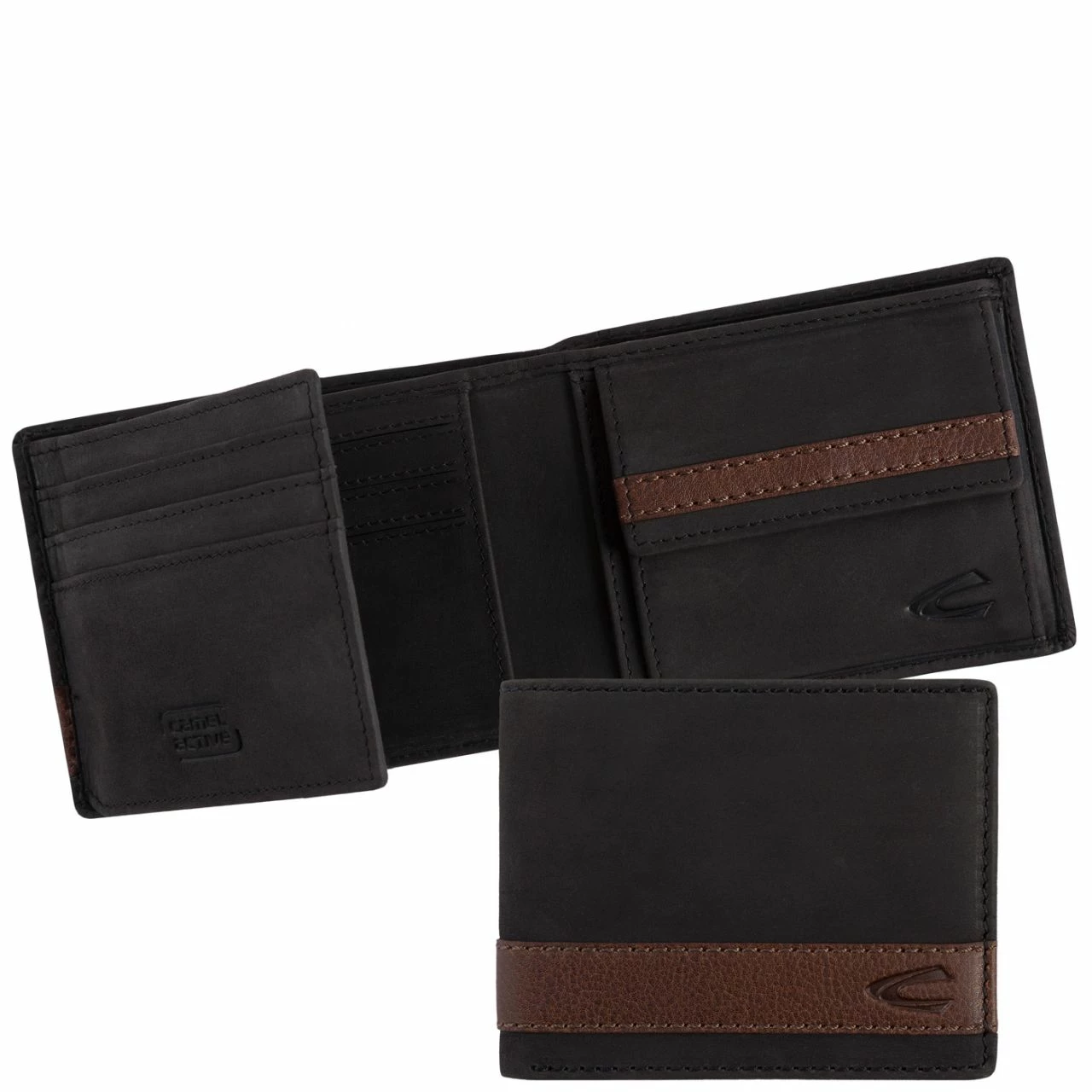 Camel Active Querbörse Herren Taipeh Schwarz 5 Camel Active Querbörse Herren Taipeh Schwarz – Bild 3