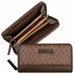 Tom Tailor Langbörse Damen Yoki Long Zip Wallet Printed Brown -Aufbewahrungstasche Geschäft 0 0364dd470916553 1280x1280