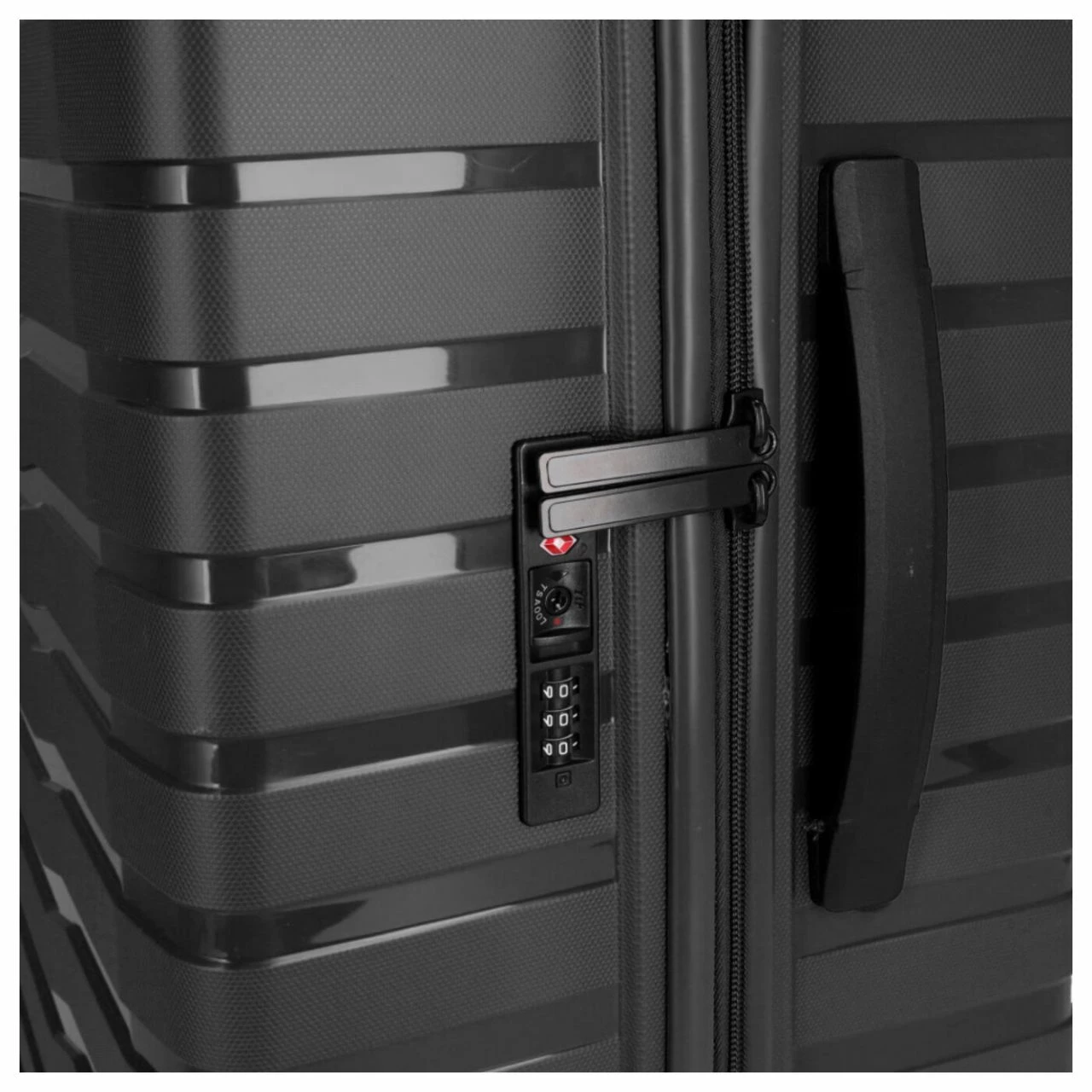 KENORADA Reisetrolley BREAKERS 4R L 75cm Black 5 KENORADA Reisetrolley BREAKERS 4R L 75cm Black – Bild 3