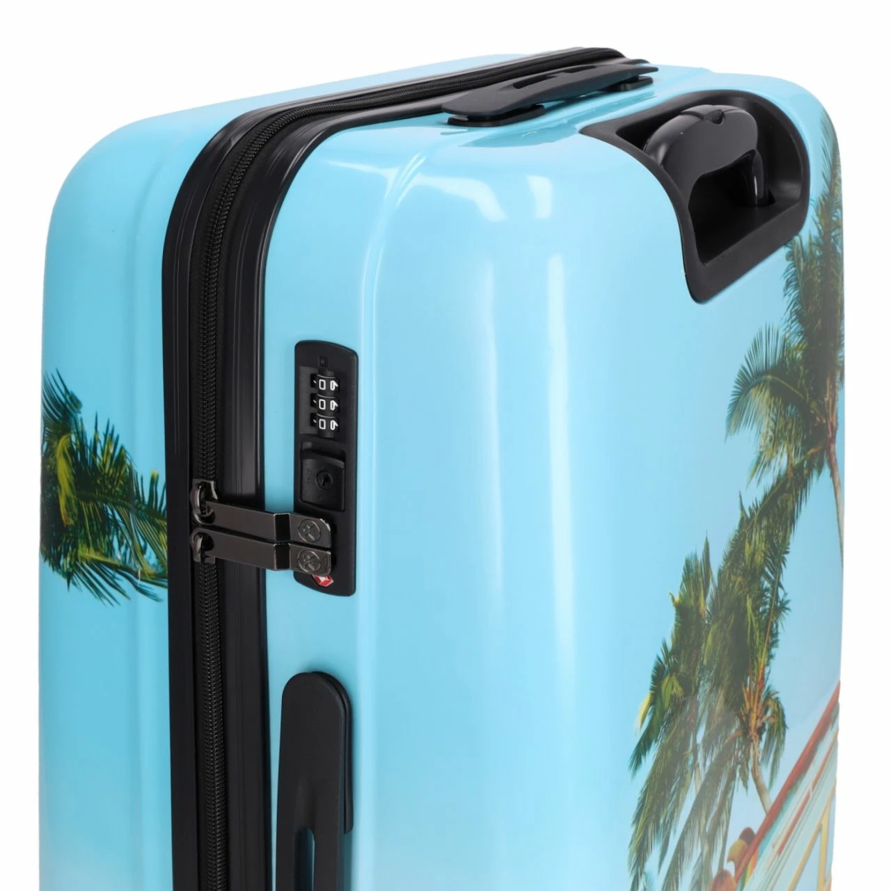 KENORADA Reisetrolley Plumeria 4W M 66cm Bus 5 KENORADA Reisetrolley Plumeria 4W M 66cm Bus – Bild 3