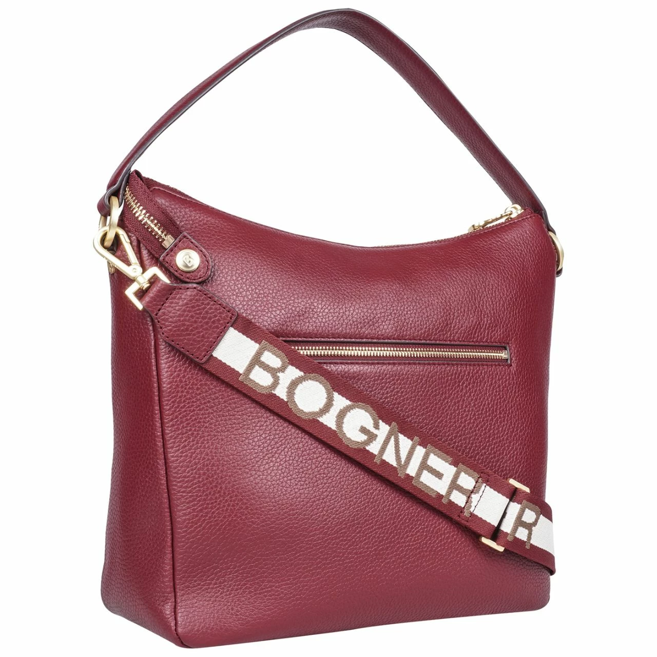 Bogner Beuteltasche Andermatt Marie Hobo MHZ Darkred 5 Bogner Beuteltasche Andermatt Marie Hobo MHZ Darkred – Bild 3