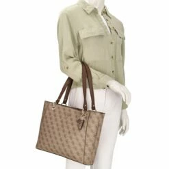 Guess Shopper Noelle Noel Tote Latte Logo/brown -Aufbewahrungstasche Geschäft 0 0365122d1b99075 1280x1280